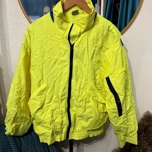 OP Men's Ski Jacket - Neon Yellow
